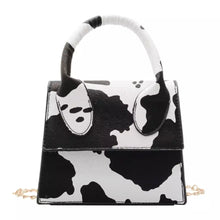 Load image into Gallery viewer, COW PRINT MINI PURSE

