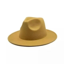 Load image into Gallery viewer, FEDORA HAT (SOLID COLORS)
