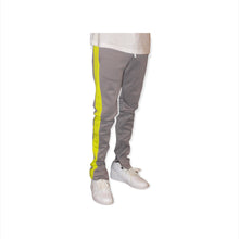 Load image into Gallery viewer, SIDE STRIPE TRACK PANTS (NEON GREEN)
