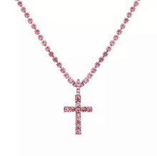 Load image into Gallery viewer, CROSS PENDANT (PINK)

