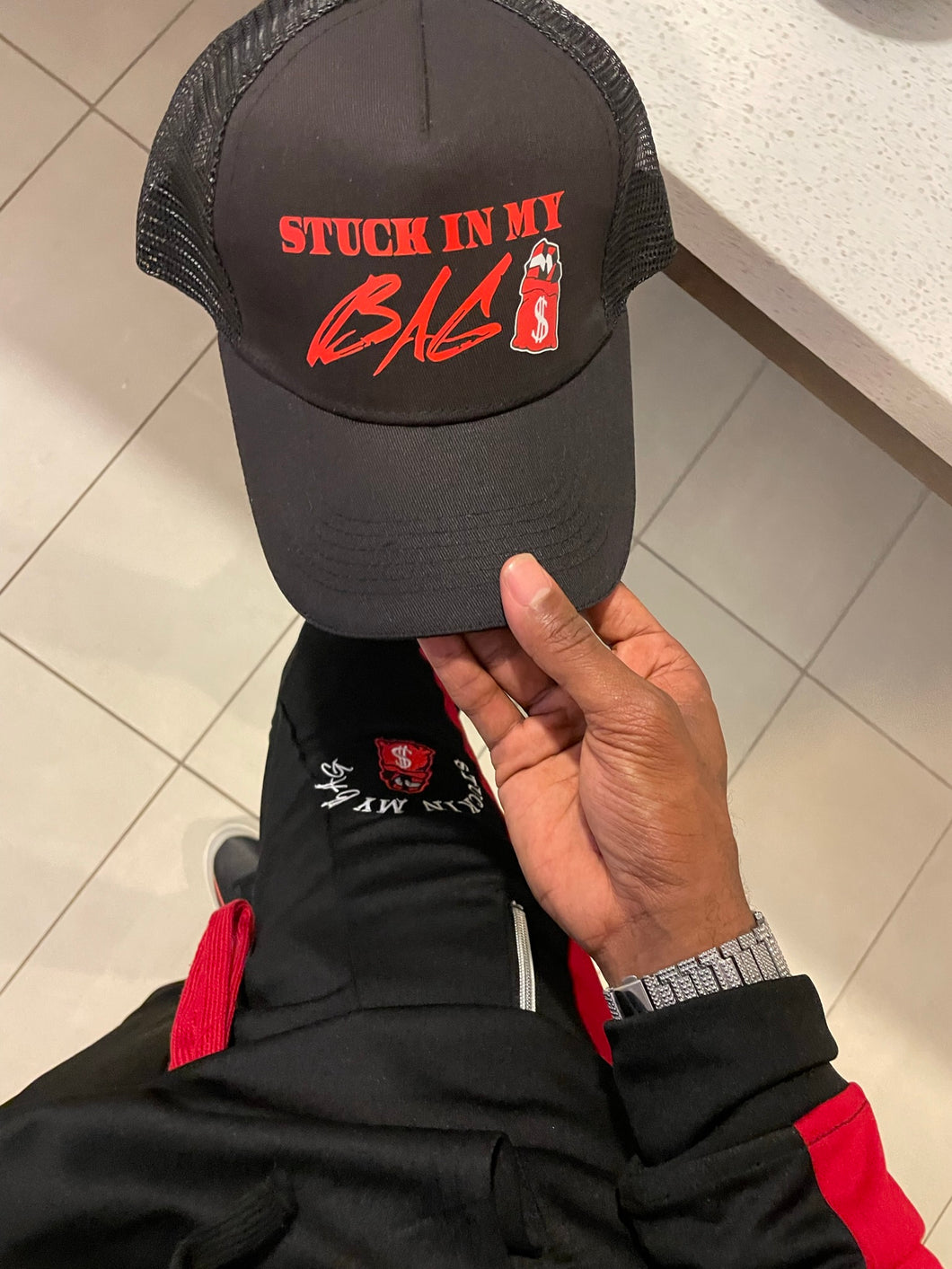 SIMB TRUCKER HAT (RED)